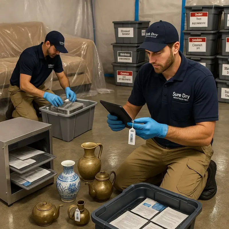 Content Protection and Restoration process in Calera, OK