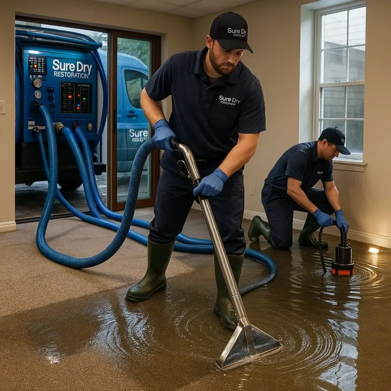 Water Extraction and Removal process in Calera, OK